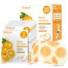 BeHoomi 20 Packs Steam Eye Mask, Heated Eye Mask Warm Compress for Eyes, Disposable Self Heating Steam Mask Sleep, Spa, Travel Essentials & Relaxation Gifts for Women, Stocking Stuffers (Sweet Orange) view 1