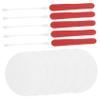 NOLITOY 20bags Cosmetic Kit Cotton Swabs Practical Facial Pads and Nail Files for Daily Makeup Removal and Personal Care view 1