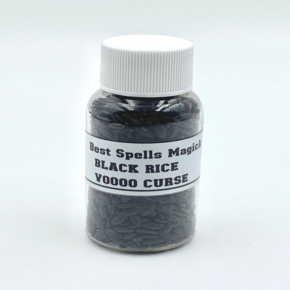 Witches VOODOO CURSE Black Rice/Justice/Handmade by Best Spells Magick