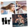 MAGICLULU 4pcs Hair Coloring Tool Set Professional Highlighting Board Brush Kit for Salon Home Use Includes Dye Boards Brush for Neat Hair Coloring view 3