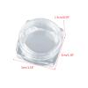1/10pcs 3g Plastic Empty Clear Cosmetic Jars Square Makeup Container Lip Balm Lotion Bottles Vials Cream Pots Gel Box Makeup Jar view 4