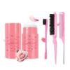 Hair Wax Stick Kit with 3 Brushes & Comb Set, Long Lasting Non-Greasy Styling Wax for Edge Control & Flyaways (4PCS) view 1