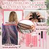 Hair Wax Stick Kit with 3 Brushes & Comb Set, Long Lasting Non-Greasy Styling Wax for Edge Control & Flyaways (4PCS) view 3