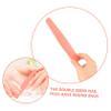 HAKIDZEL 10pcs Nail Files Sponge Buffers Double-Sided Polishing Board for Manicure Nail Tools for Women Orange view 3