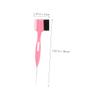 FOMIYES Portable Eyebrow Brush with Replacement Heads Double-headed Hair Edge Comb for Women Easy to Use Eyebrow Grooming Tool Pink for Shaping and Styling view 4