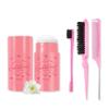Hair Wax Stick & Hair Styling Combs Set 4 Pcs,Moisturizing Non-Greasy Hair Styling Wax Stick for Edge Control on Wigs And Hair,Lightweight Hair Slick Balm Stick for Flyaways Edge Frizz Hair view 1