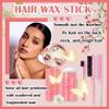 Hair Wax Stick & Hair Styling Combs Set 4 Pcs,Moisturizing Non-Greasy Hair Styling Wax Stick for Edge Control on Wigs And Hair,Lightweight Hair Slick Balm Stick for Flyaways Edge Frizz Hair view 2