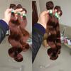 Synthetic Bundle Weave Body Wave Hair Bundles Synthetic Hair Weave 16-20Inches 3Bundles/Lot Ombre Hair view 3