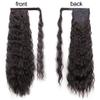 Long Curly Ponytail Natural Hair Extension Wrap On Clip Hair Ponytail Extensions For Women Blonde Black Ponytail Tails Synthetic view 4