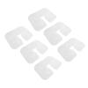 100pcs Disposable Face Rest Cover, U Shaped Hollow Breathable Nonwoven Massage Face Rest Cover for Spa Clubs Baths, Soft Massage Bed Accessory for Home and Salon view 3