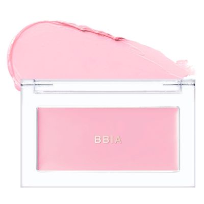 BBIA Ready To Wear Downy Cheek Cream Blush 8 Color - Creamy Blendable & Buildable Blush Dewy Texture & Matte Finish High Pigment Longlasting Lightweight Natural Face Makeup, 0.10oz (07 DOWNY ANGEL)