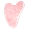 URAQT Gua Sha Facial Tools Rose Quartz Guasha Tools for Face & Eye Gua Sha Stone Skin Care Body Tighten Skin Massage Tools for Puffiness Reducing & Jawline Sculpting Face Stone Gua Sha Tools (Pink) view 1