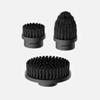 HOTO 3 Pcs Replacement Brush Heads for Cordless Spin Scrubber, Suitable for HOTO Electric Scrubber Only, Power Cleaning Brushes for Bathroom Floor Tile view 1