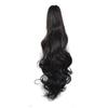 22Inch Wavy Ponytail Synthetic Claw Clip Ponytail Hair Extensions Curly Fake Hair Ponytail Tail For Women view 1