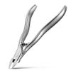 FERYES Podiatrist Straight Blade Toenail Clippers for Seniors - 4.4inch Stainless Steel Long Handle Toe Nail Clippers, Precision Trimming for Thick & Ingrown Nails view 1