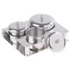 Yeory Manicure Container Liquid Powder Cup Crystal Tools Dispensing Container With Lid for Women, manicure crystal cup view 1