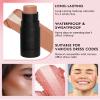 Cream Blush Stick Makeup for Cheeks, Multi Blush & Highlighter Contour Stick, Long Lasting Waterproof Creme Blushes Bronzer Sticks, Lightweight Matte and Dewy Finish, Face Shaping Makeup for Women-03 view 3