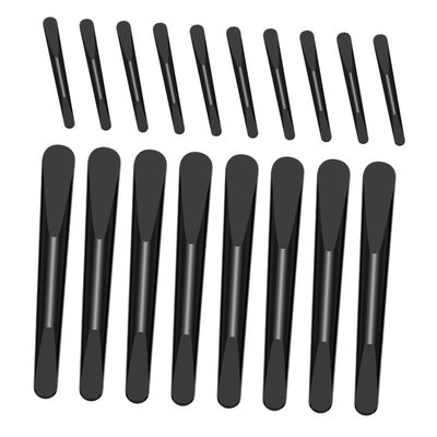 Anneome 50pcs Multi-use Makeup Spatulas for Mixing and Applying Face Creams Foundations and Masks Smooth Plastic Stirring Tools for Beauty Care