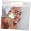 NOLITOY 2pcs Face Wash Sponges Cleansing Gloves Makeup Sponge Washer for Face Exfoliating and Cleansing Pads view 3