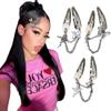 JeVenis Kawaii Hair Y2K Hair Clip Y2k Accessories Star Y2k Hair Clips Y2k Hair Accessories Emo Hair Accessories Disco Hair Accessories view 1