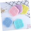 minkissy Silicone Bath Towel and Massage Brush Multi-purpose Shower Scrubber for Back and Face Cleansing Gentle Exfoliation and Skin Revitalization Portable Pink Bathing Tool view 4