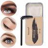 3x20G W/Brush Natural Eyebrow Soap for Beauty Women, Multi, 4 view 3