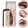 3x20G W/Brush Natural Eyebrow Soap for Beauty Women, Multi, 4 view 4