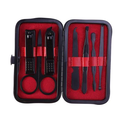 Beaupretty 7pcs Nail Care Set Durable Manicure Pedicure Tools for Hand and Foot Grooming Complete Nail Clipper Kit with Cuticle Trimmer and Scissors for Travel and Personal Use