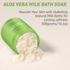 Creamy Oats Milk Bath Soak Hydrate Moisturize Soften Skin Aloe Vera Honey Chamomile Luxury Spa Bath Salt Christmas Birthday Relaxation Gift for Women view 4