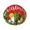 Merry Christmas Shower Caps Reusable Bath Cap Double Layers Waterproof Shower Cap for Women Long Hair view 1