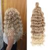 18Inch Ocean Wave Crochet Braids Hair Synthetic Hair Hawaii Afro Curl Deep Wave Braiding Hair Extensions Water Wave Braids Hair view 2