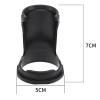 2xBrush Shaving Holder Holder for Bathroom Salon Extra Stability, Black, 2 view 4