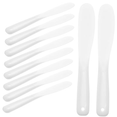 IWOWHERO 20pcs Reusable Makeup Spatulas for Creams Lotions and Masks Skin-friendly Applicators for Even Application Beauty Salons and Travel