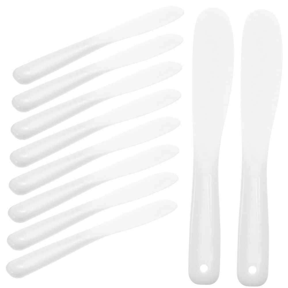 IWOWHERO 20pcs Reusable Makeup Spatulas for Creams Lotions and Masks Skin-friendly Applicators for Even Application Beauty Salons and Travel