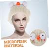 IWOWHERO Cute Pet Dry Hair Hat Absorbent Hair Drying Cap Fast Drying Shower Hat view 4