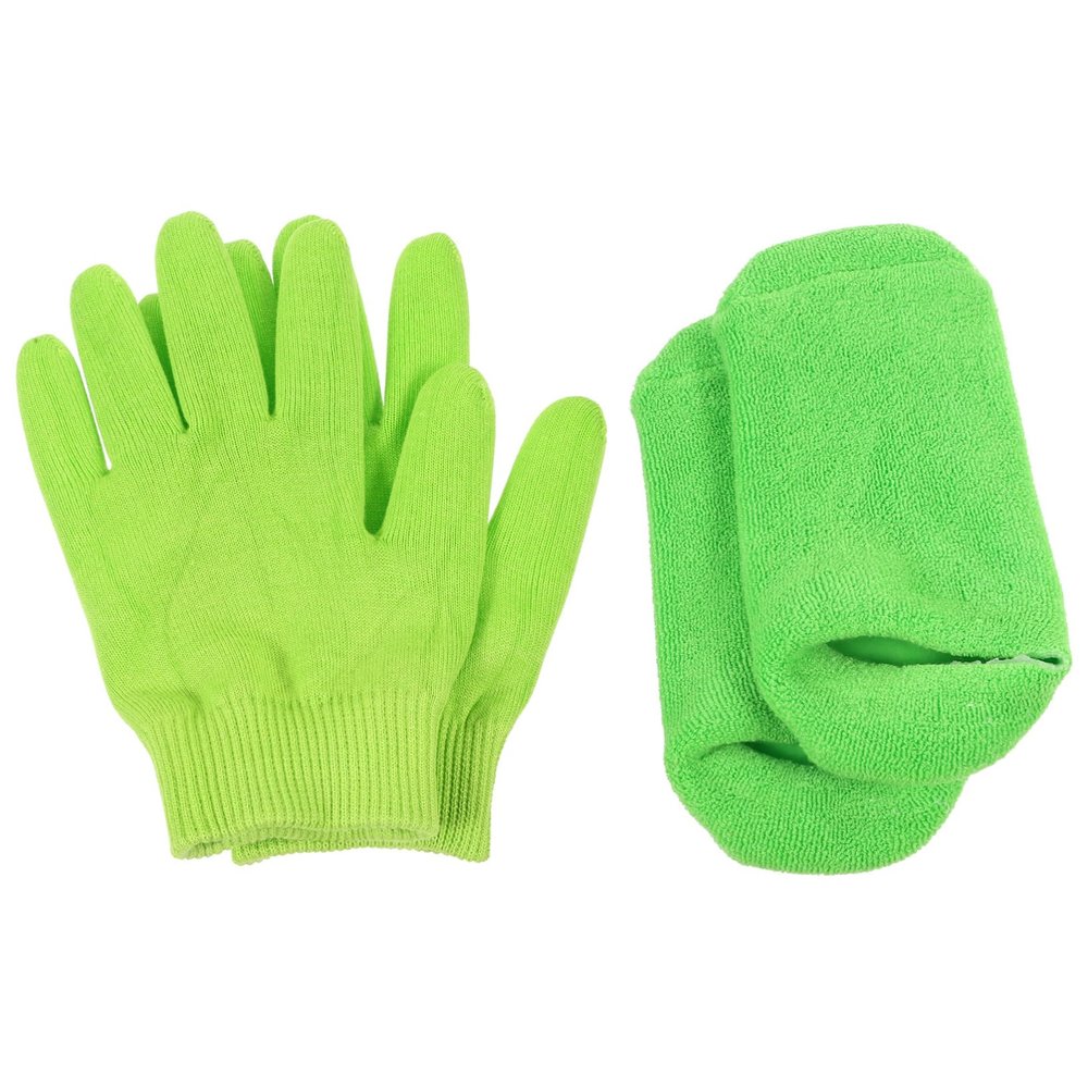 PLAFOPE 1set Moisturizing Hand and Foot Care Comfortable Gloves and Socks for Women Hydrating Skin Treatment Reusable Convenient Design for Daily Use for Spa Home Care
