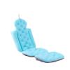 Bath Pillow, Bathtub Cushion Full Body Bath Pillow Bath Pillows for Tub, for Women Men,with Head, Neck, Shoulder and Back Suction Cups Support Not Easy to Slide,Lengthening Blue view 1