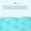 Bath Pillow, Bathtub Cushion Full Body Bath Pillow Bath Pillows for Tub, for Women Men,with Head, Neck, Shoulder and Back Suction Cups Support Not Easy to Slide,Lengthening Blue view 4
