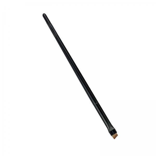 3xFine Angled Brush Thin Precision for Makeup Artist Travel Beginner, Angled Brush, 2