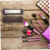 CALLARON Portable Lipstick Case Organizer for Travel Velvet Lip Gloss Holder Green Square Rhinestone Convenient Lipstick Container for Purse Essentials for Women view 2