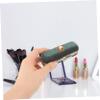 CALLARON Portable Lipstick Case Organizer for Travel Velvet Lip Gloss Holder Green Square Rhinestone Convenient Lipstick Container for Purse Essentials for Women view 4