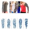 2 Pieces Of Totem Full Arm Lasting 15 Days Juice Semi-Permanent Herbal Temporary Tattoo Stickers Fake Tattoo view 2