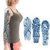 2 Pieces Of Totem Full Arm Lasting 15 Days Juice Semi-Permanent Herbal Temporary Tattoo Stickers Fake Tattoo view 3
