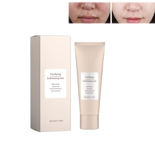 Bonseor Purifying Exfoliating Gel - Exfoliating Gel, Cream, Gel, Face and Body Exfoliating Scrub Gel for All Skin (1 PCS)