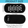 8 Pairs Large Men's Moisturizing Gel Socks Reusable Soft Gel Spa Lotion Socks for Repairing and Softening Dry Cracked Feet Skins,Dry Cracked Heels, Calluses Us Men 10-15 view 2