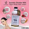 SCENTIO DOUBLE MILK TRIPLE BATH CREAM (350 ML), 12.34 Ounce (Pack of 1) view 4