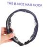 Mikinona Fashionable Bow Headband Slip Headwrap Elegant Hair Band Hair Accessories for Women Girls Headband Wrap view 3