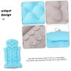 Beatifufu Adult Bathtub Pillow Non- Bath Mat Comfortable Bath Cushion for Neck Support Easy to Clean Design view 3