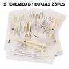 WZPB Piercing Clamps - 25pcs Disposable Piercing Clamps Body Piercing Forceps Professional Septum Forceps Clamps, Plastic Piercing Clamps Set for Ear Nose Lip Belly Piercing Supplies view 2