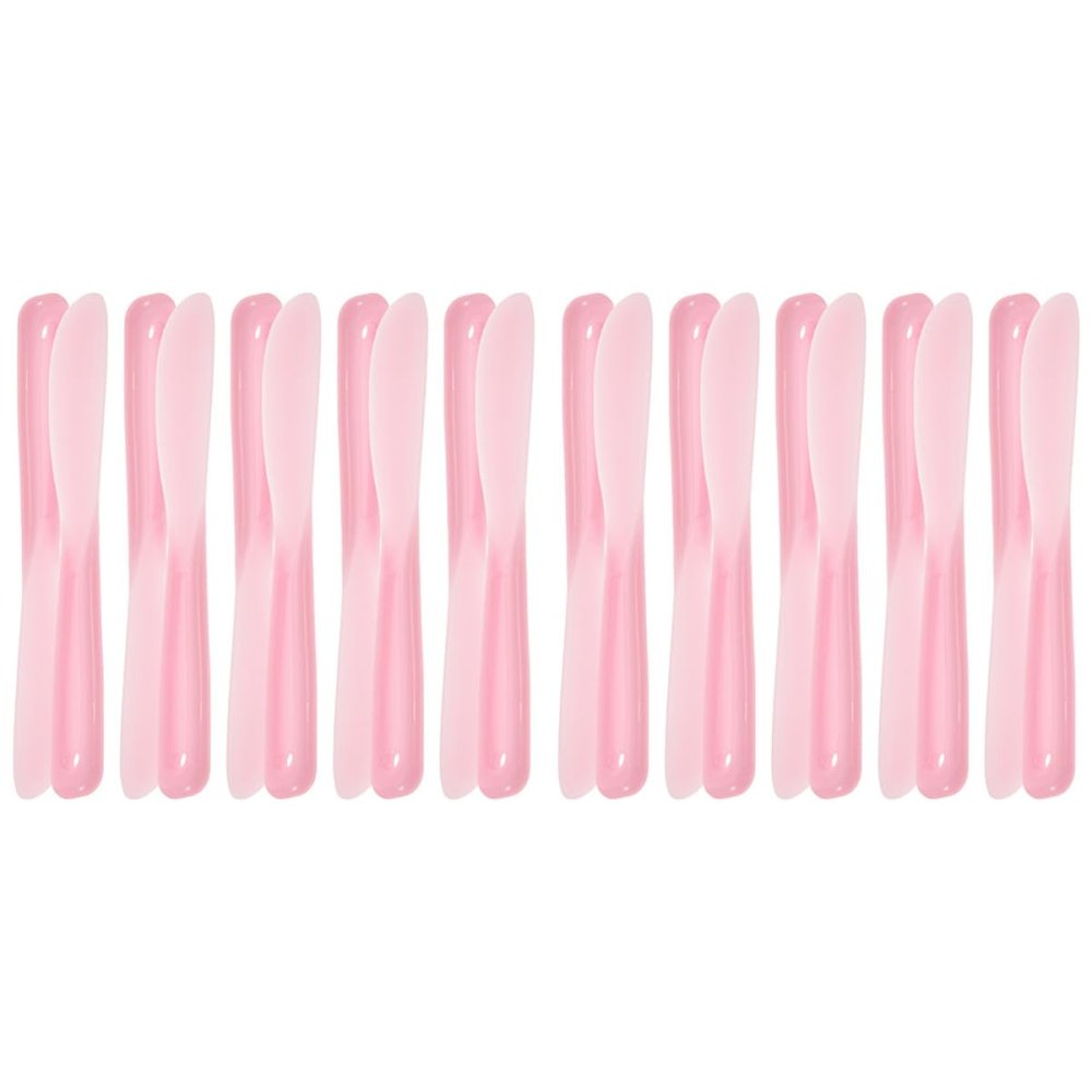 VINTORKY 20pcs Multi-purpose Makeup Spatulas for Creams Lotions and Masks Versatile Facial Applicators for Beauty Salons and Travel Easy to -friendly Design